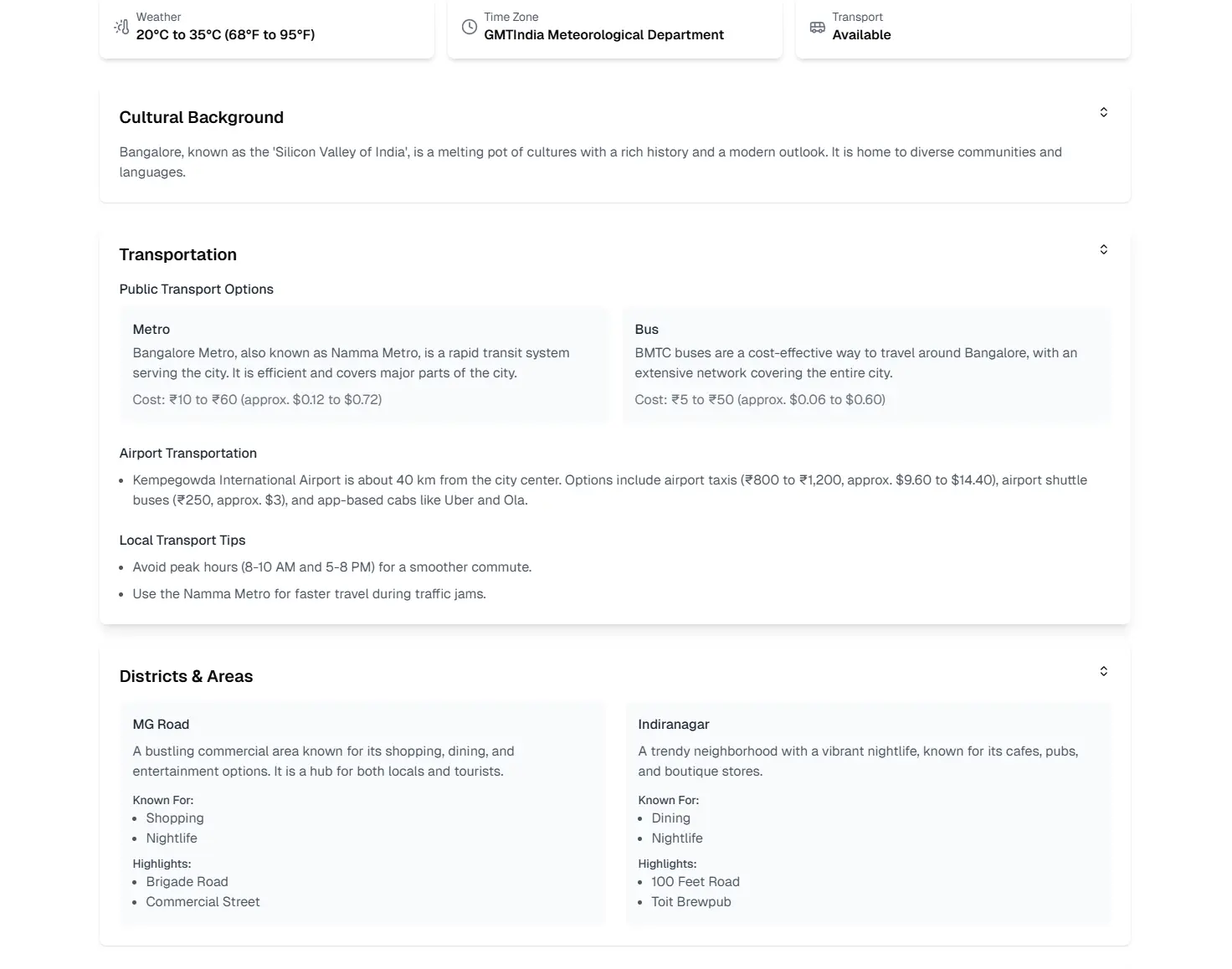 Screenshot of TravelCulture